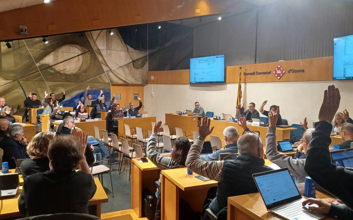El Consell Comarcal d'Osona aprova un pressupost de més de 50 milions d'euros pel 2026
