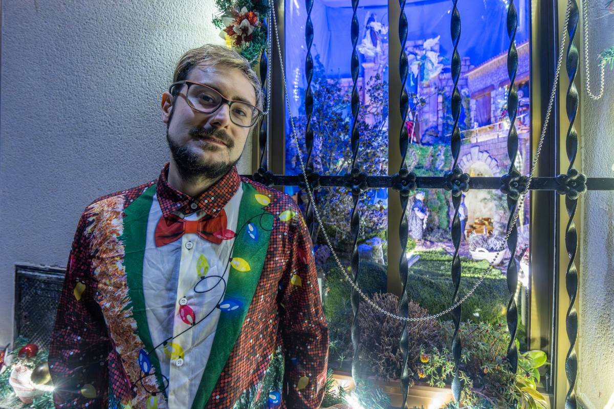 Adrià Garcia, mestre pessebrista: 