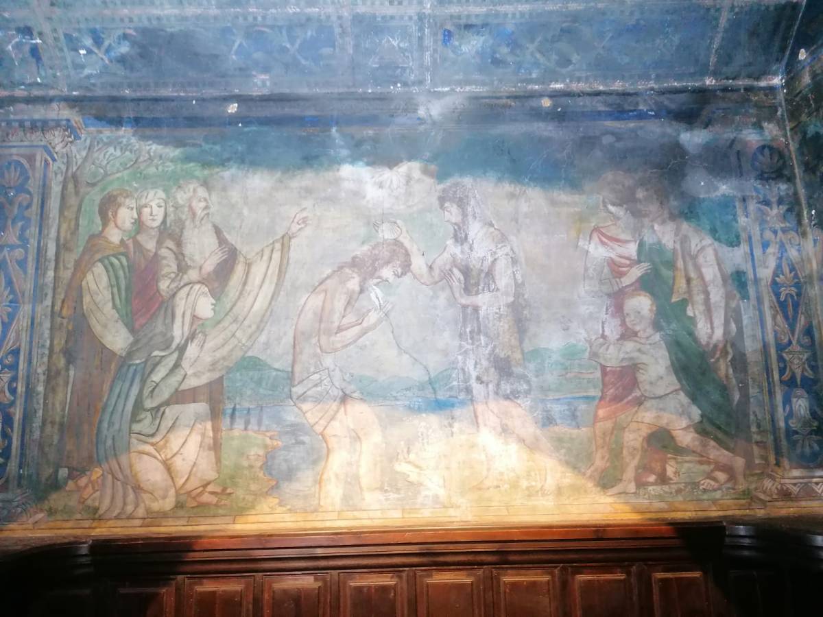 Baptisteri descobert d`Aragay. - Cedida/Generalitat Baptisteri descobert d`Aragay.