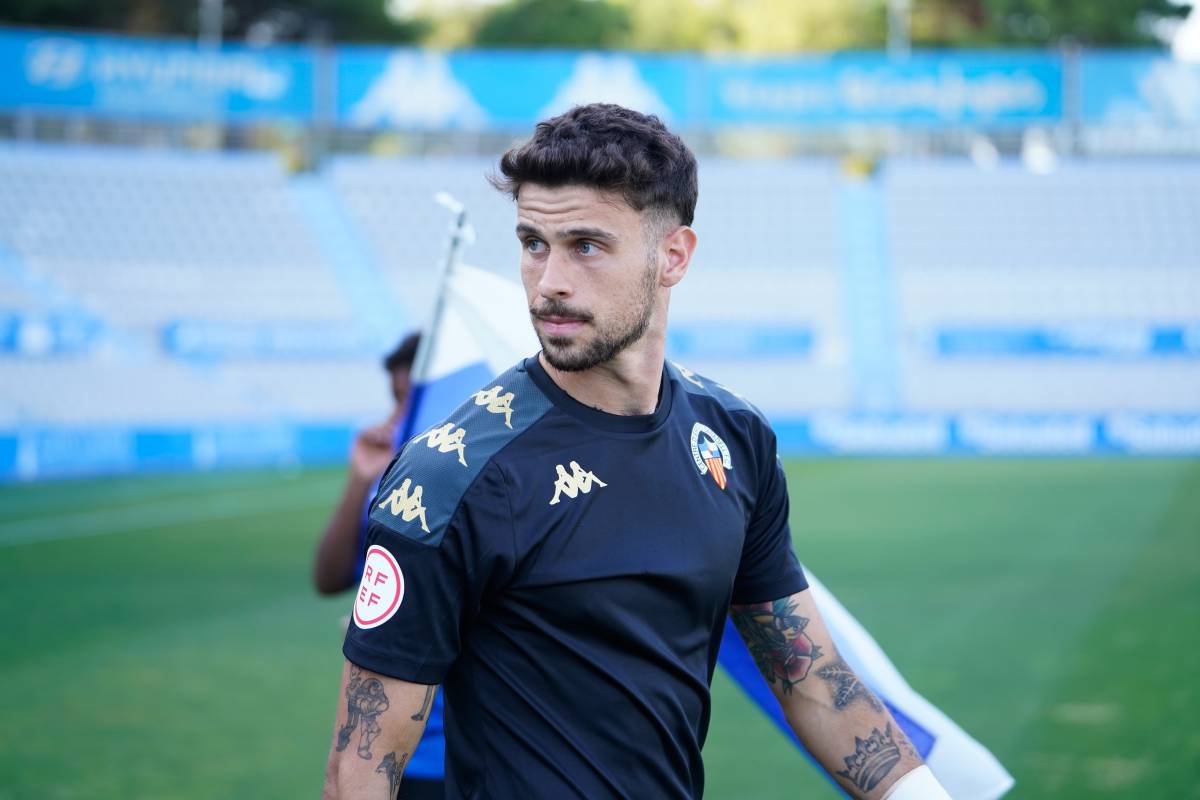 Fuoli el dia de la presentació contra l`Ibiza