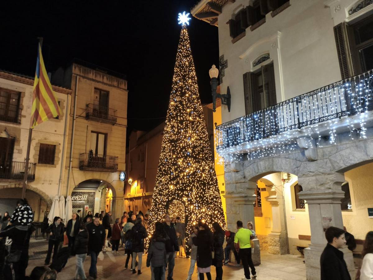 «Tenim un dels millors arbres de Catalunya»: Sant Celoni, capital montsenyenca del Nadal