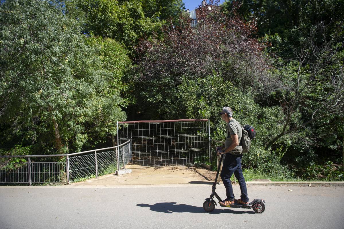 Reactiven l’accés al parc de Vallparadís des del carrer del Doctor Pearson amb un projecte de reforç del talús