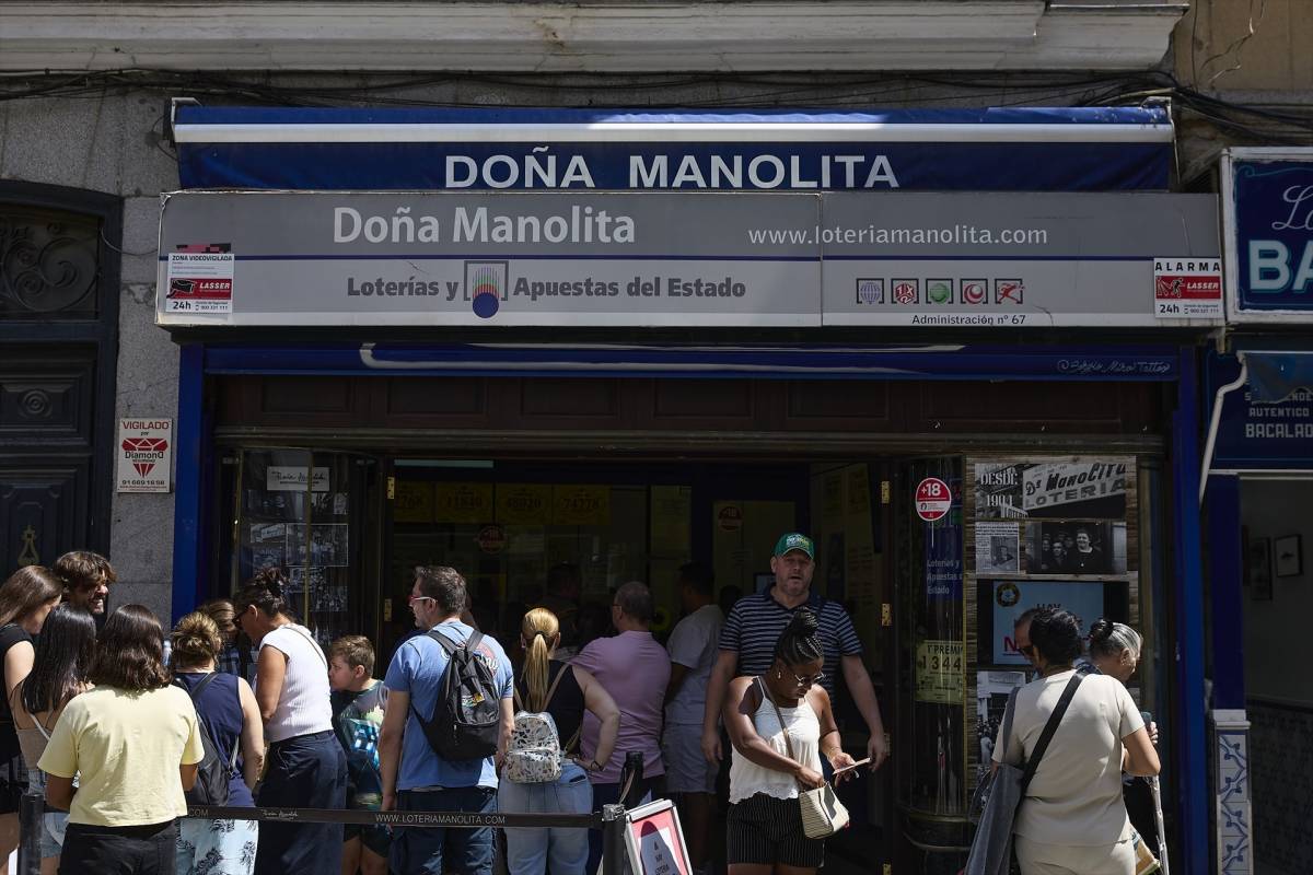 El llistat de persones que tenen prohibit comprar dècims de la Loteria de Nadal