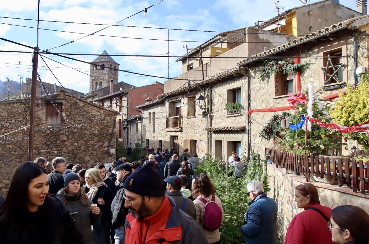 Espinelves posa punt i final a la Fira de l'Avet amb uns 120.000 visitants