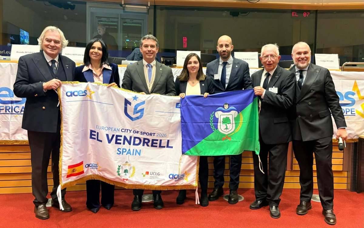 El Vendrell és escollida una de les 8 ciutats europees de l’esport 2026