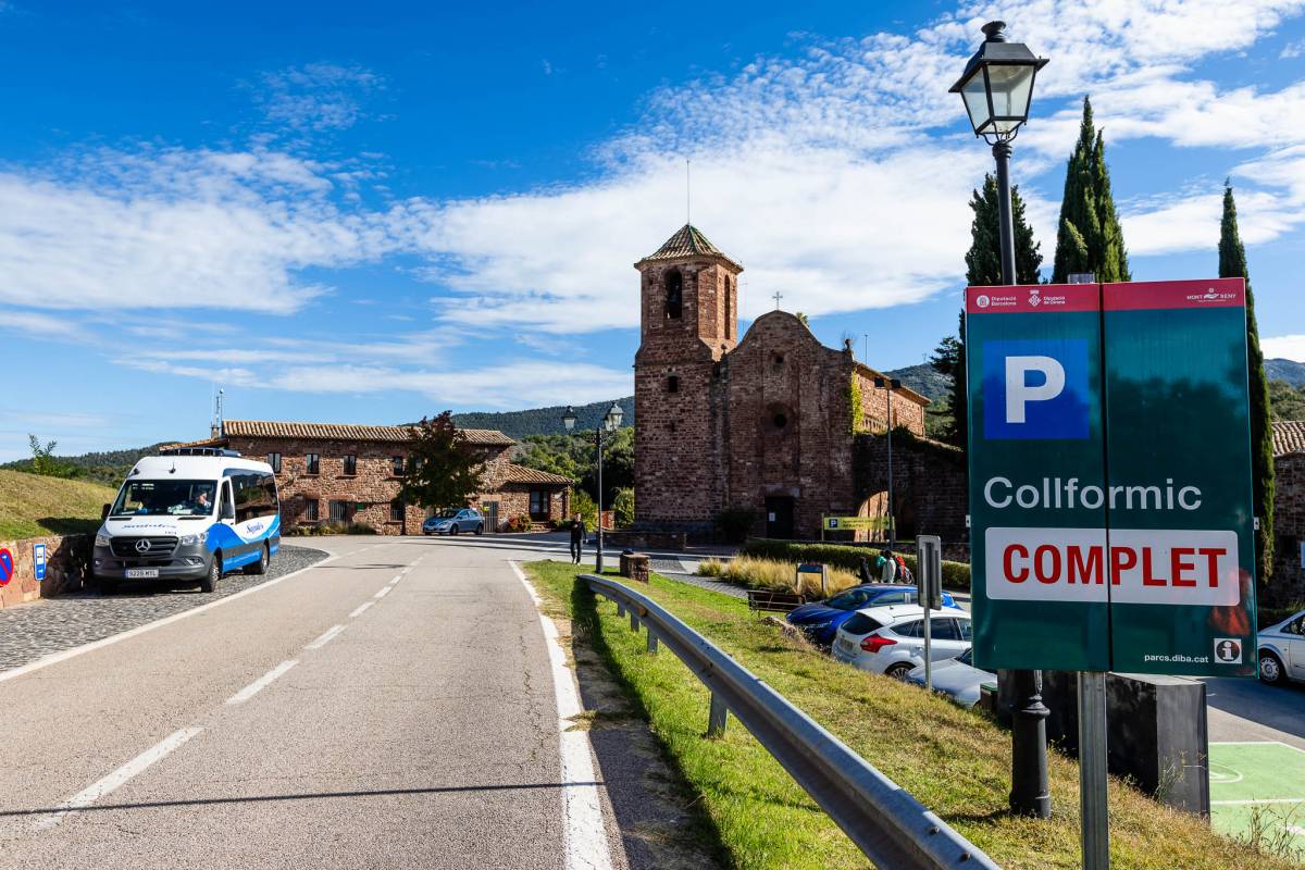 Pàrquing complet a Collformic. - Ricard Badia / Diputació de Barcelona Pàrquing complet a Collformic.