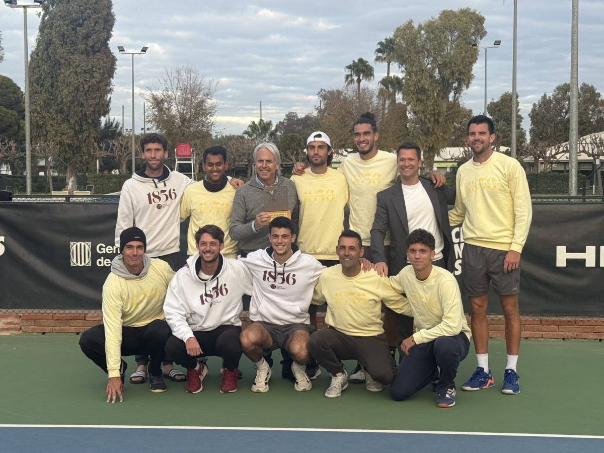 El Cercle Sabadellès 1856 guanya el Campionat de Catalunya Absolut de tennis