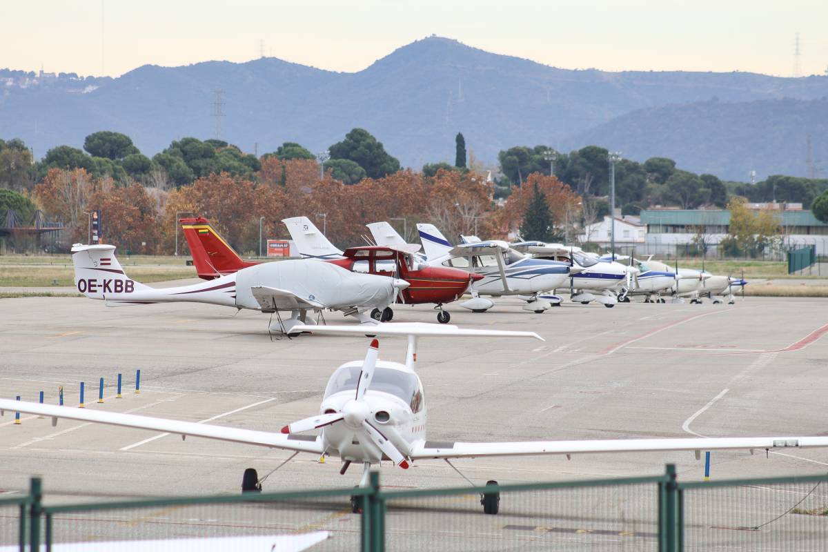 L’Aeroport de Sabadell, camí de superar les 60.000 operacions