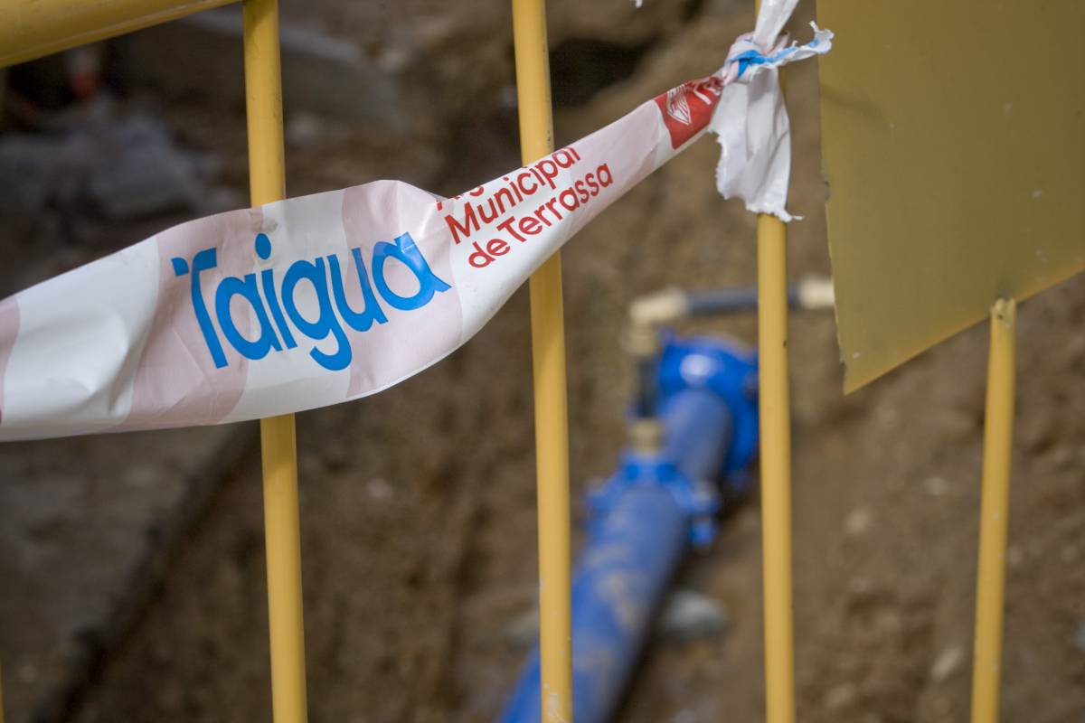 Es reparen set quilòmetres de canonada d’aigua per 1,9 milions d’euros