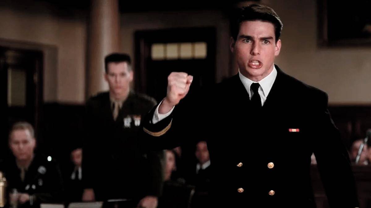 Tom Cruise, en l`històric moment de la pel·lícula, amb Jack Nicholson - Columbia Pictures Tom Cruise, en l`històric moment de la pel·lícula, amb Jack Nicholson