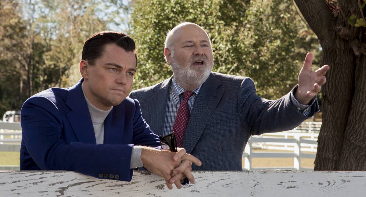 Leonardo DiCaprio i Rob Reiner, a The Wolf of Wall Street - Paramount Pictures Leonardo DiCaprio i Rob Reiner, a The Wolf of Wall Street
