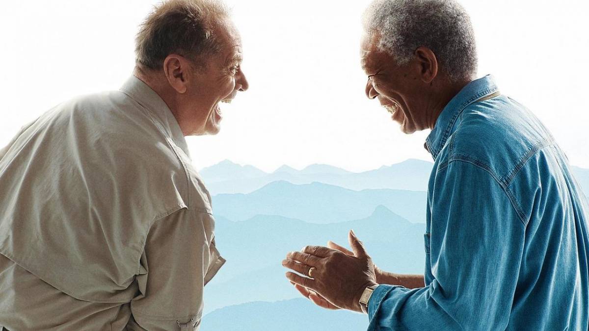 Jack Nicholson i Morgan Freeman a «The Bucket List» - Netflix Jack Nicholson i Morgan Freeman a «The Bucket List»