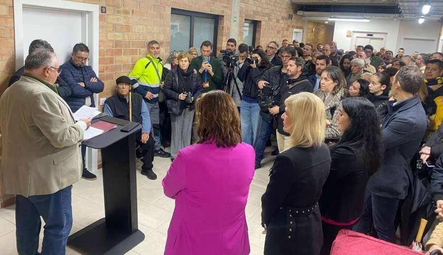 Lliurament de claus dels nous pisos protegits de Montcada i Reixac - Cedida Lliurament de claus dels nous pisos protegits de Montcada i Reixac