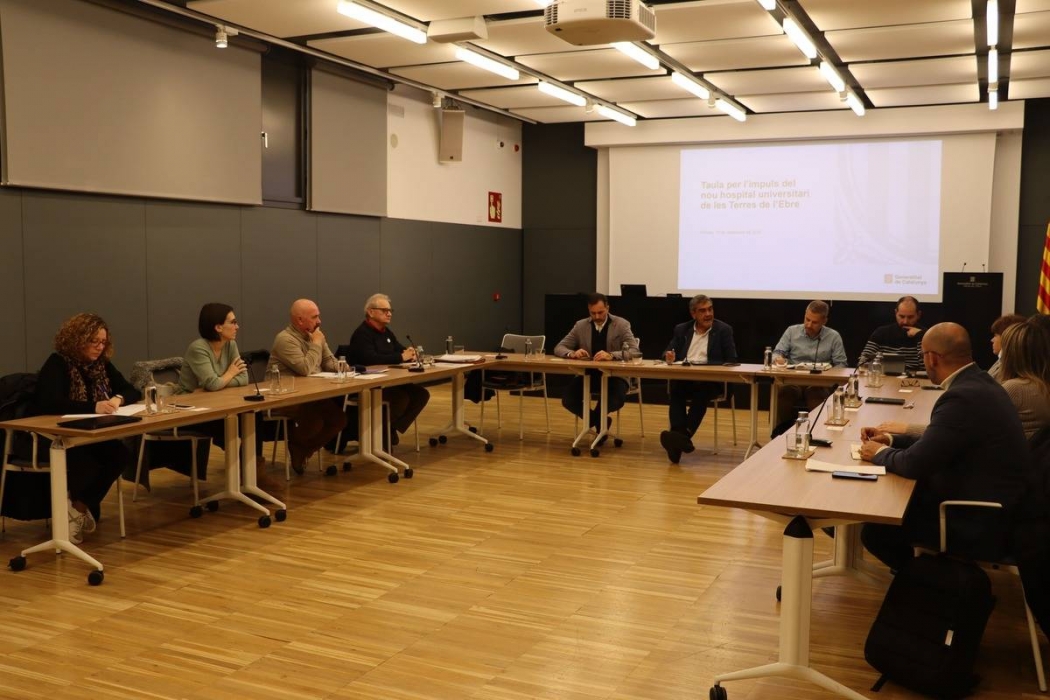 El Govern assegura que la represa de les obres d'ampliació no alentirà la construcció del nou hospital a Tortosa