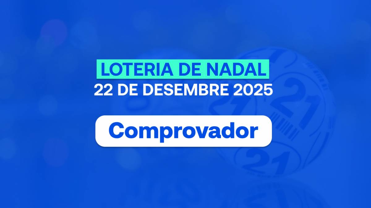 Comprovar els números premiats de la Loteria de Nadal 2025
