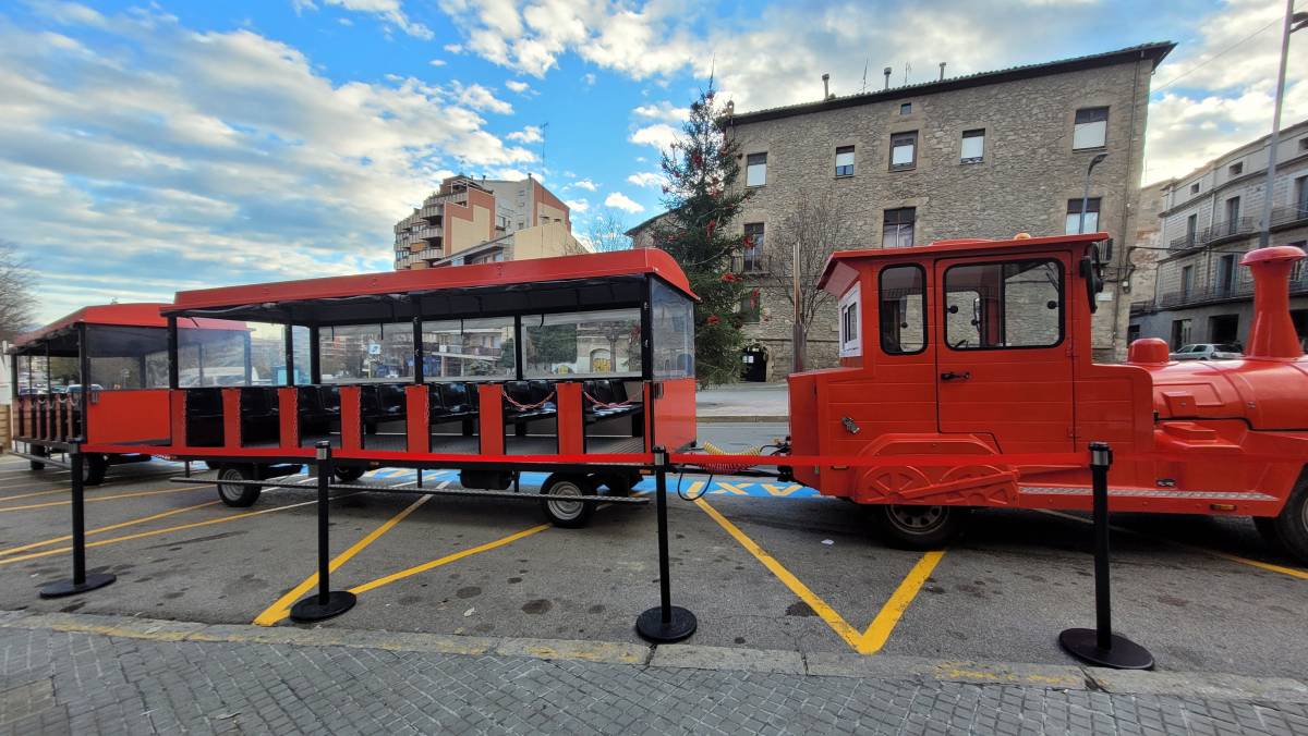 El Mercat de Nadal de Cal Rosal amplia el servei del trenet a Olvan i Gironella