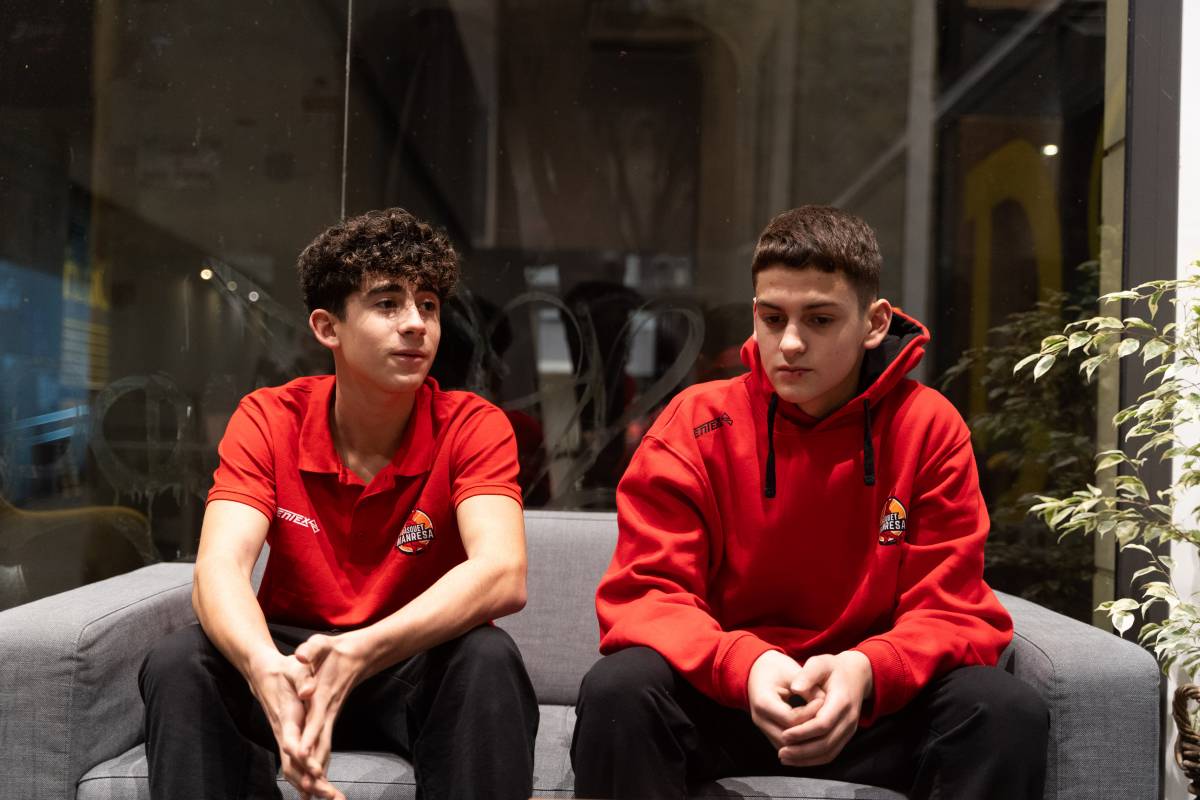 Els joves sabadellencs, en l`entrevista amb el Diari - David Chao Els joves sabadellencs, en l`entrevista amb el Diari