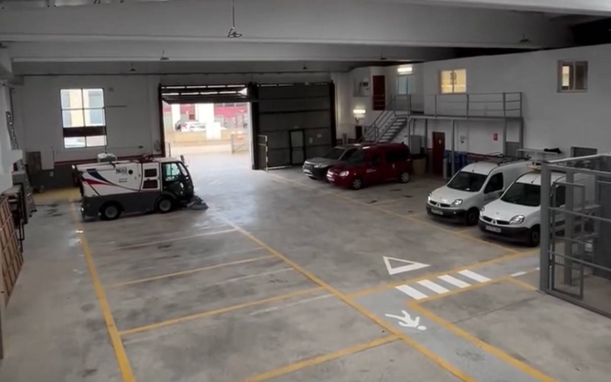 La brigada municipal de Montblanc recupera la seva nau quatre anys després de l'incendi