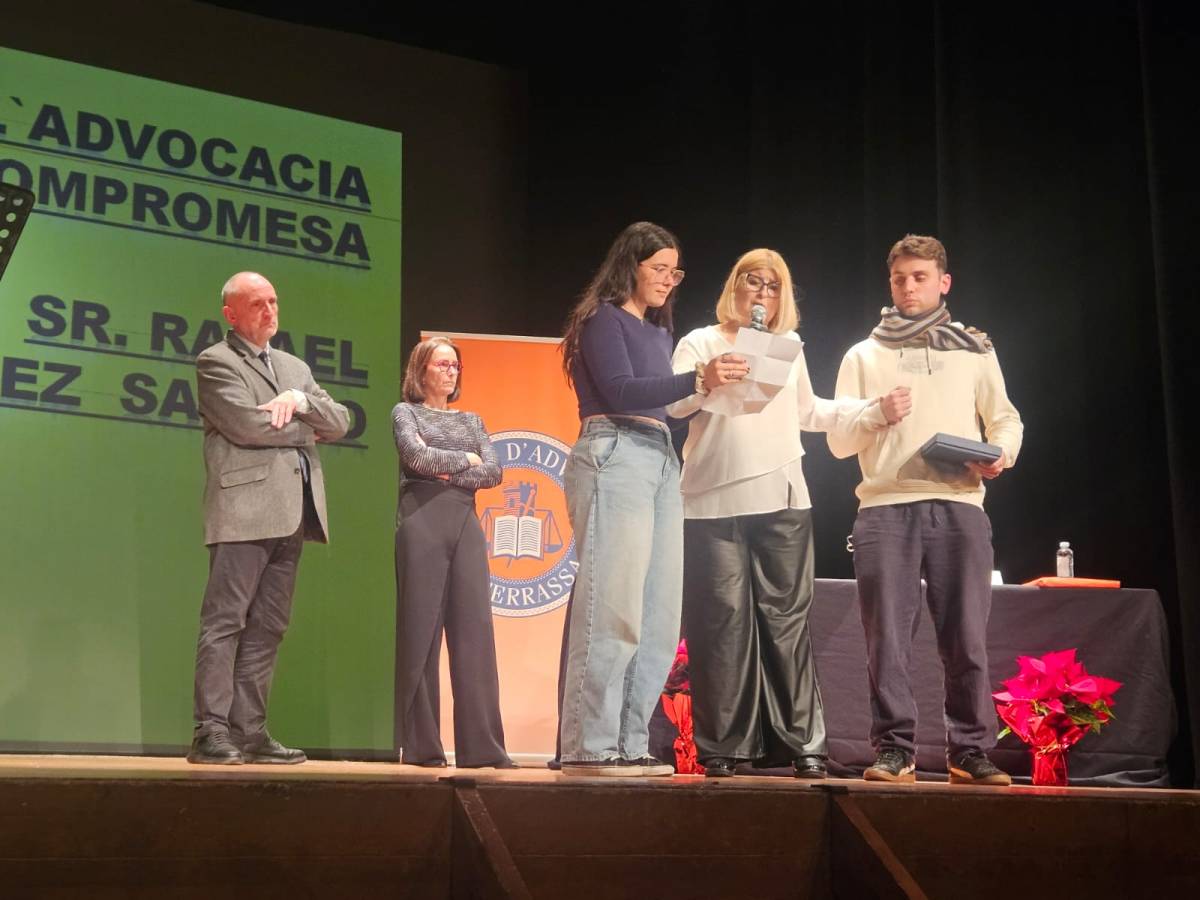 ICATER reconeix Rafael Gázquez i la Fundació Educativa de Terrassa