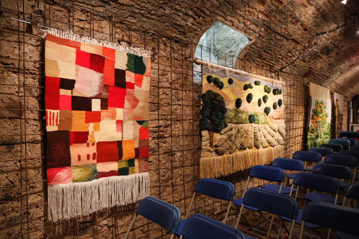 Espai Foc Ventura es prepara per a la inauguració de l'exposició - VÍCTOR CASTILLO