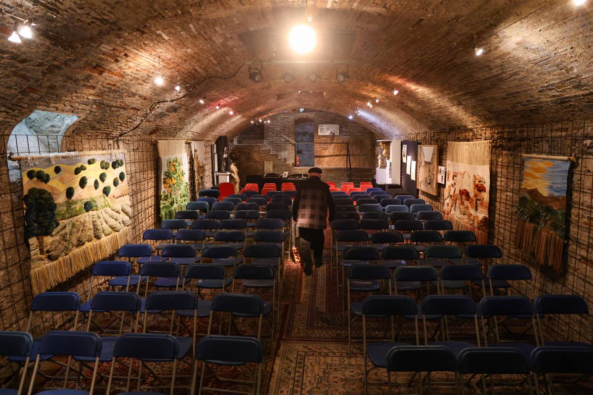 Espai Foc Ventura es prepara per a la inauguració de l'exposició - VÍCTOR CASTILLO