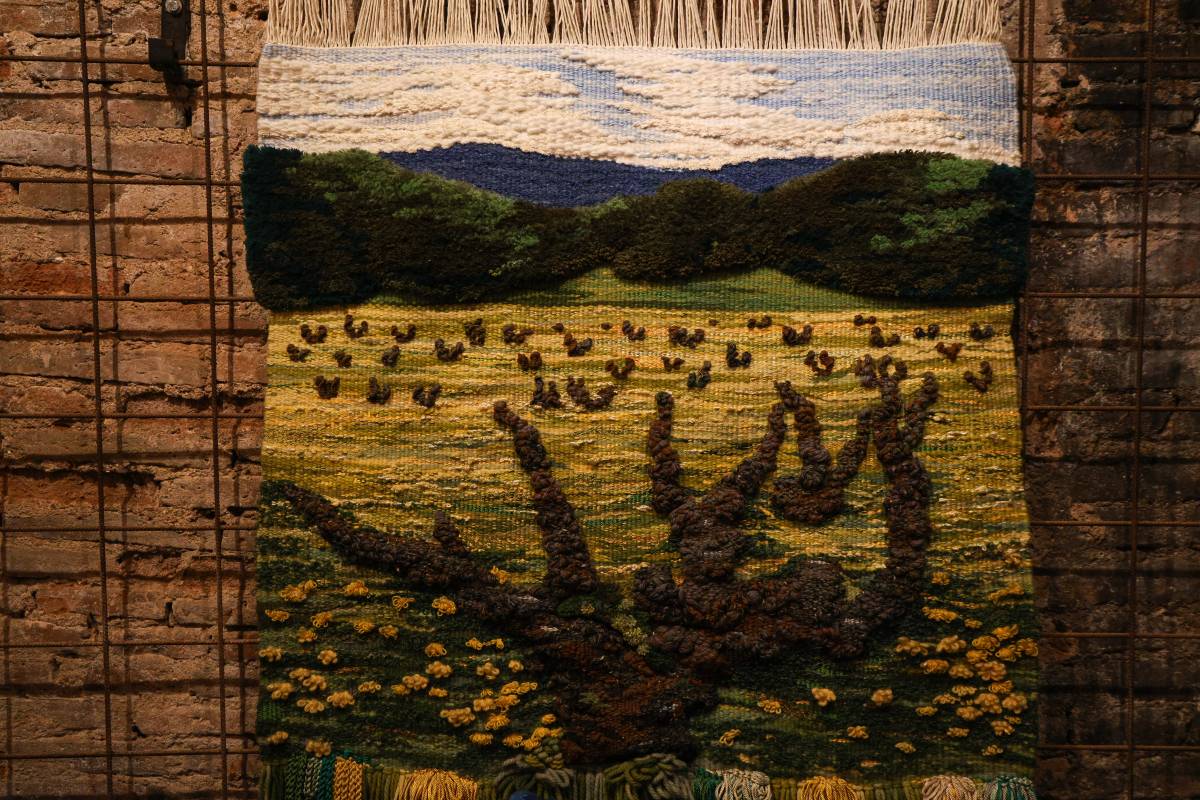 Espai Foc Ventura es prepara per a la inauguració de l'exposició - VÍCTOR CASTILLO