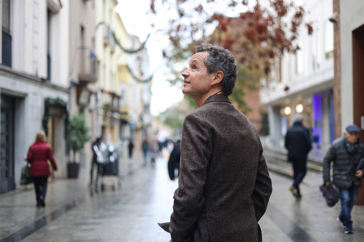 El portaveu de Junts per Sabadell, Lluís Matas - VÍCTOR CASTILLO El portaveu de Junts per Sabadell, Lluís Matas