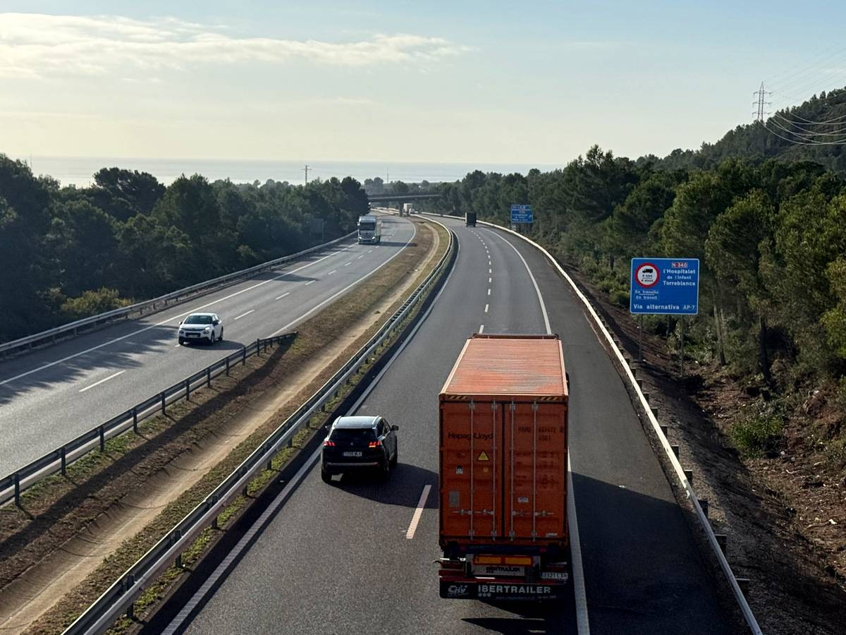 Mor una veïna d'Amposta en l'accident múltiple a l'AP-7 a Vandellòs i l'Hospitalet de l'Infant