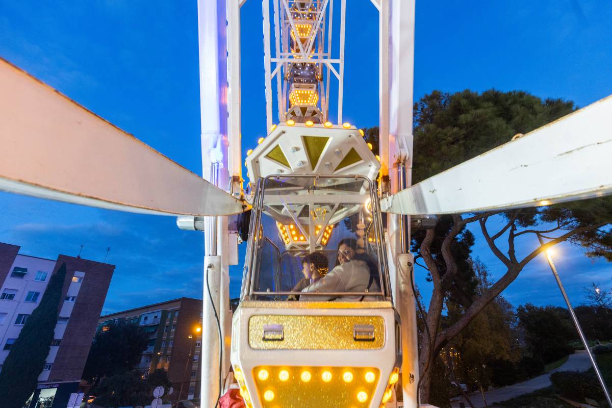 La nòria de Cerdanyola, al parc del Turonet