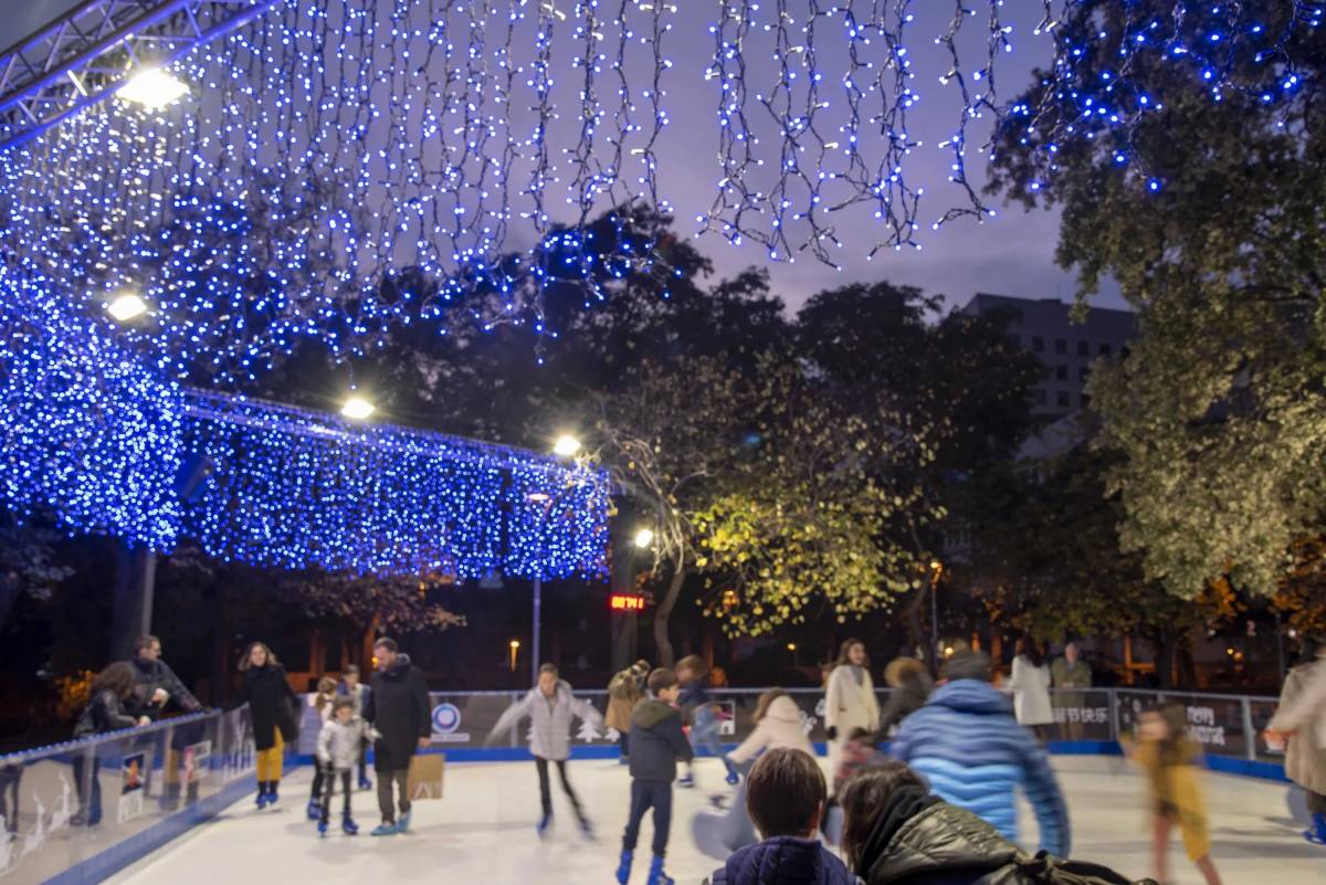 Pista de gel - Illa Diagonal Pista de gel