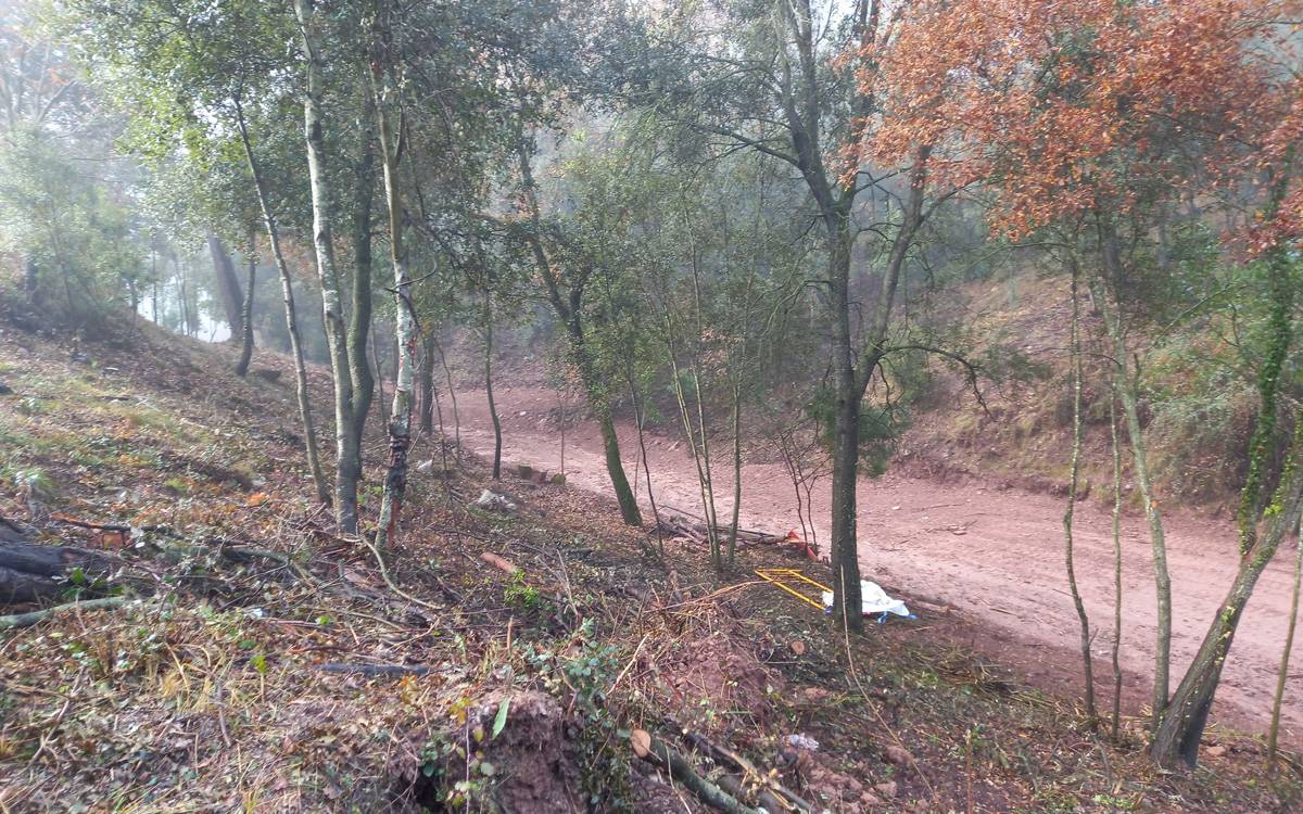 Santpedor acaba els treballs de millora ambiental a la riera de Joncadella, al Mirador de Montserrat