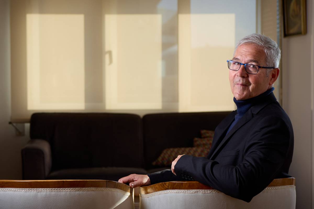 L'escriptor Antoni Puigverd, fotografiat aquesta setmana - Eddy Kelele