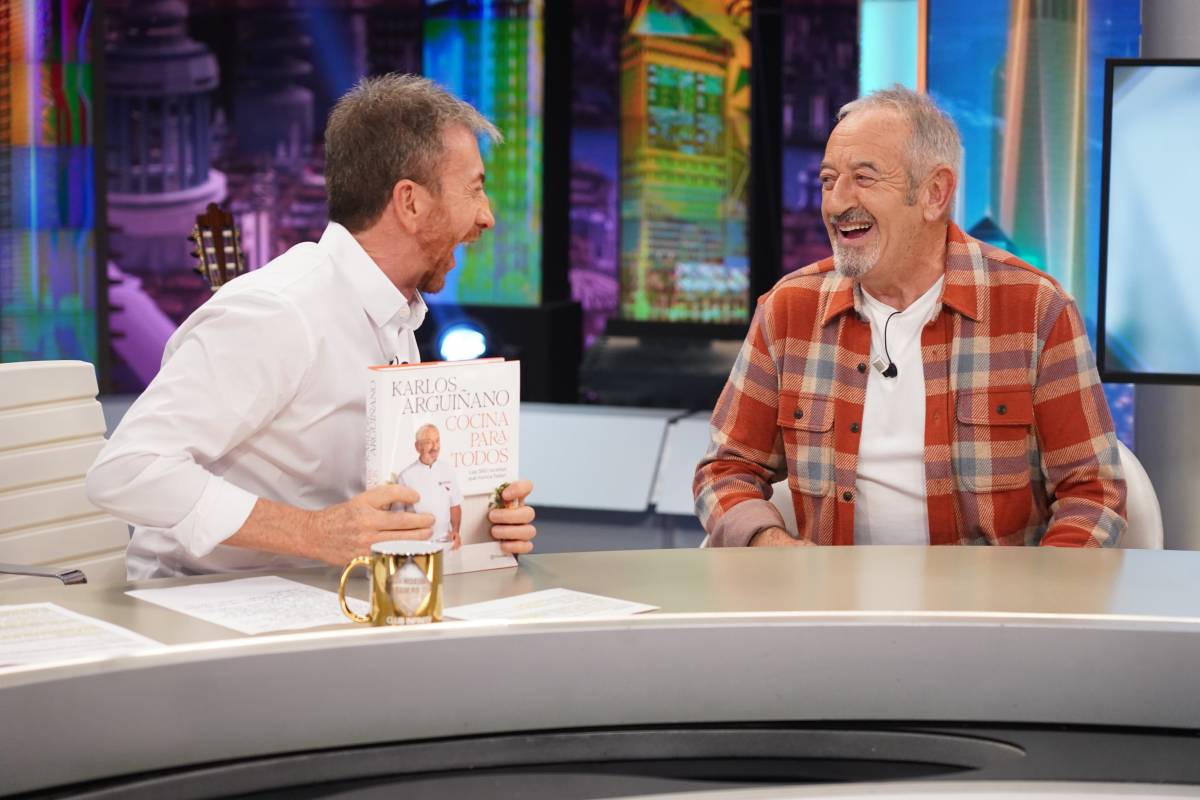 Karlos Arguiñano a «El Hormiguero» fa la guitza al «Polònia» de TV3