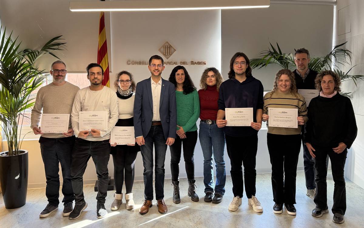El Consell Comarcal del Bages recepciona els beneficiaris dels ajuts InnoBages 2025