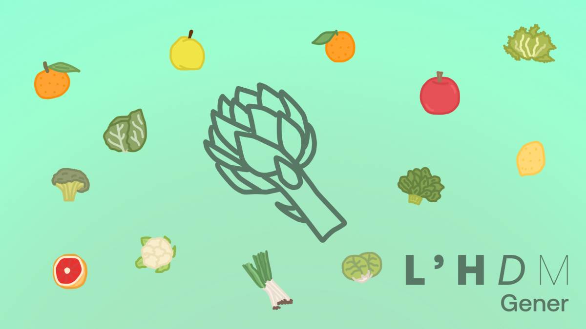 L'hort del mes: fruites i verdures del gener