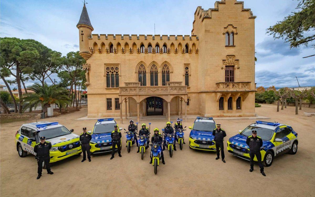 La Policia Local de Vila-seca renova el parc mòbil amb deu nous vehicles