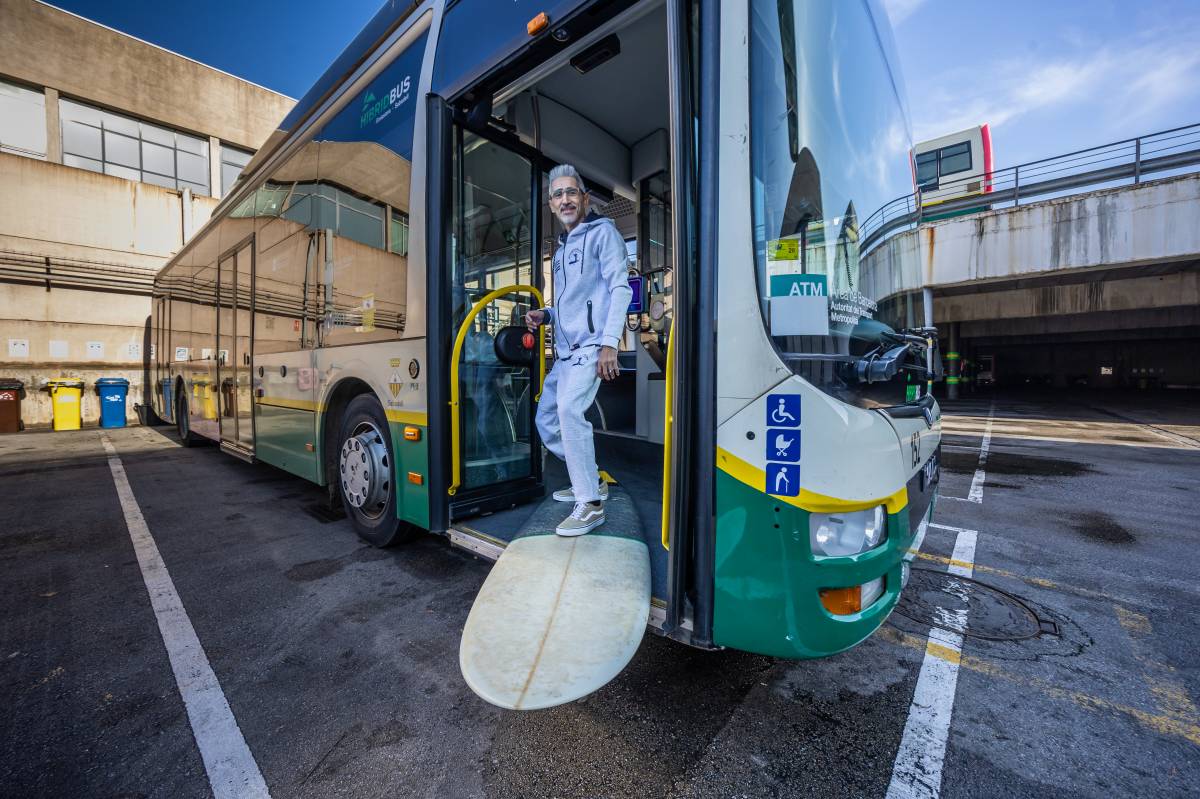 Salvador Torres: surfejant entre onades i el trànsit de Sabadell