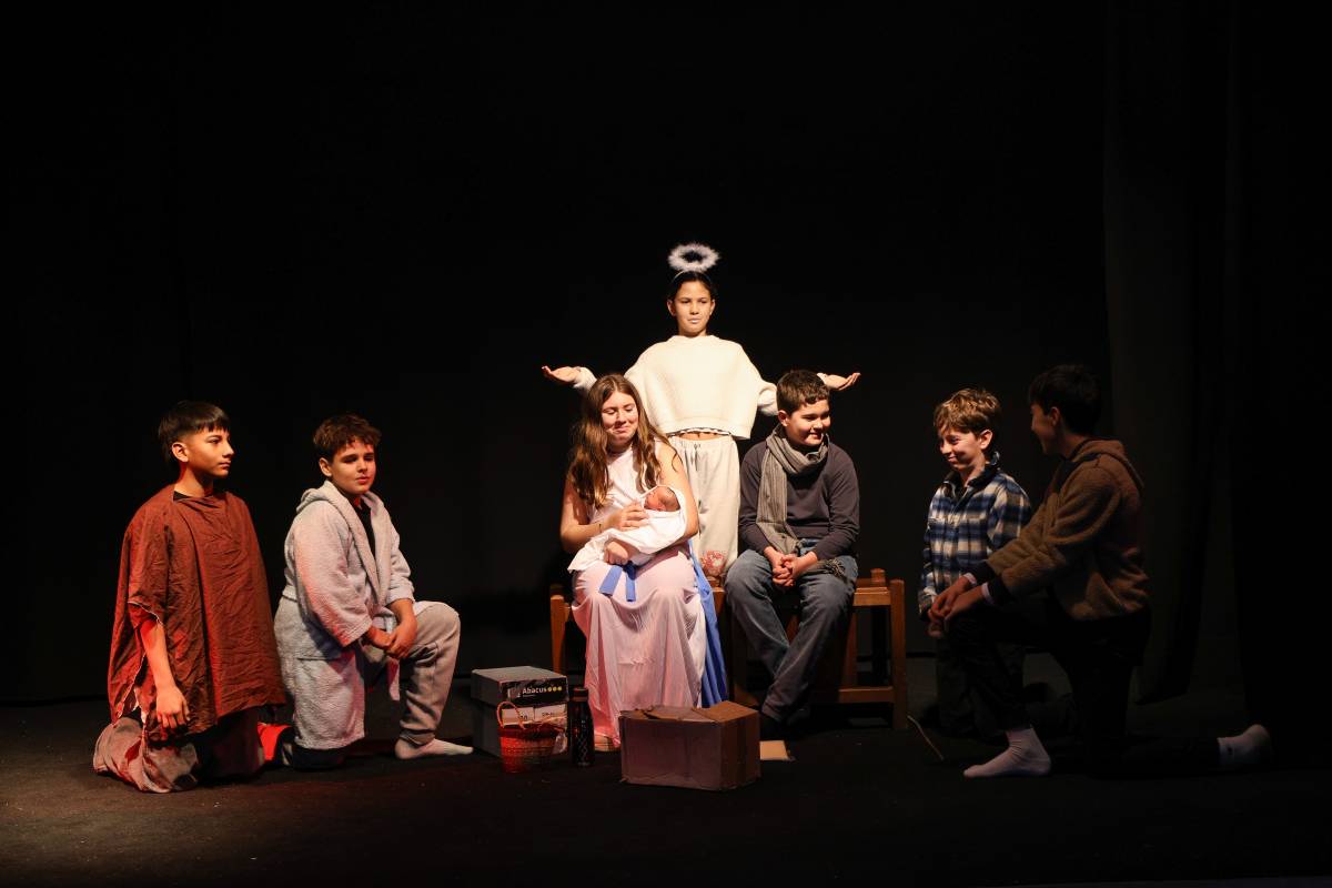 L`últim dia d`escola a l`Escola Pia, abans de Nadal