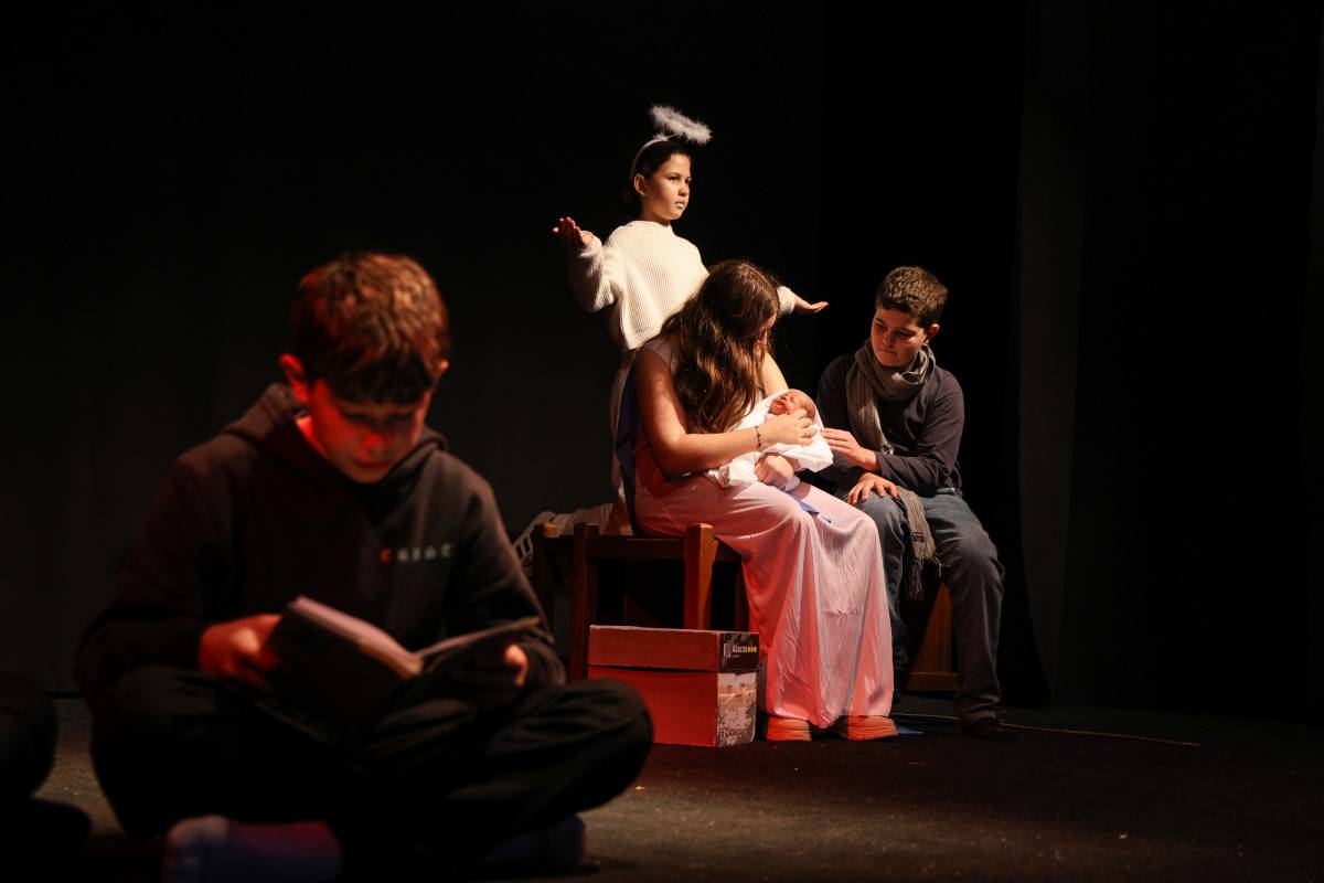 L`últim dia d`escola a l`Escola Pia, abans de Nadal