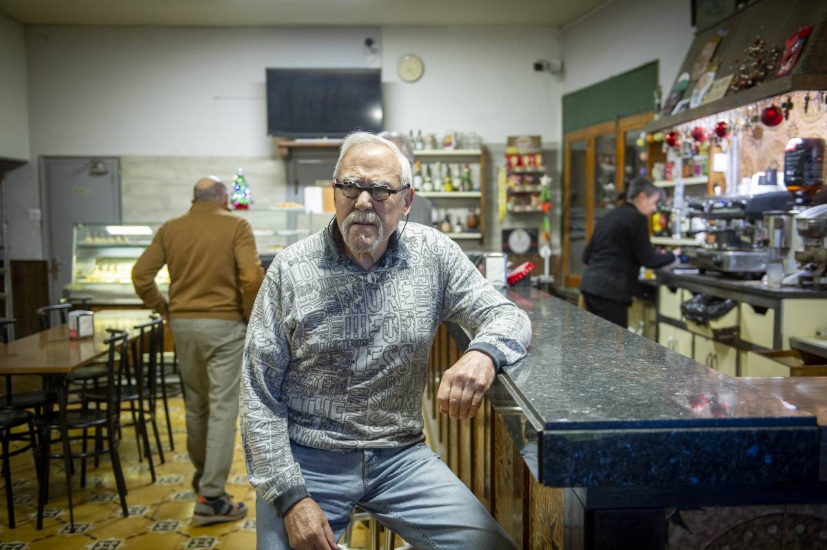 Badrinas, aquest dijous passat al bar Culla, a Vallparadís - Alberto Tallón