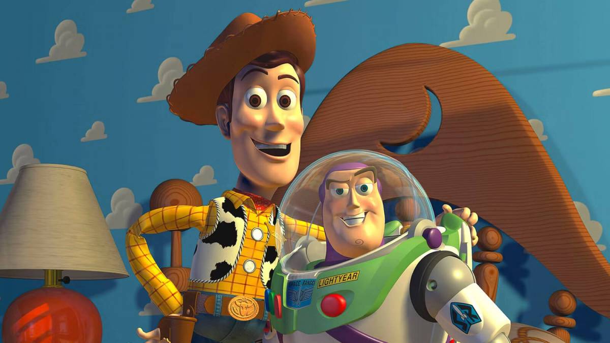 Woody i Buzz, en una imatge promocional de la pel·lícula