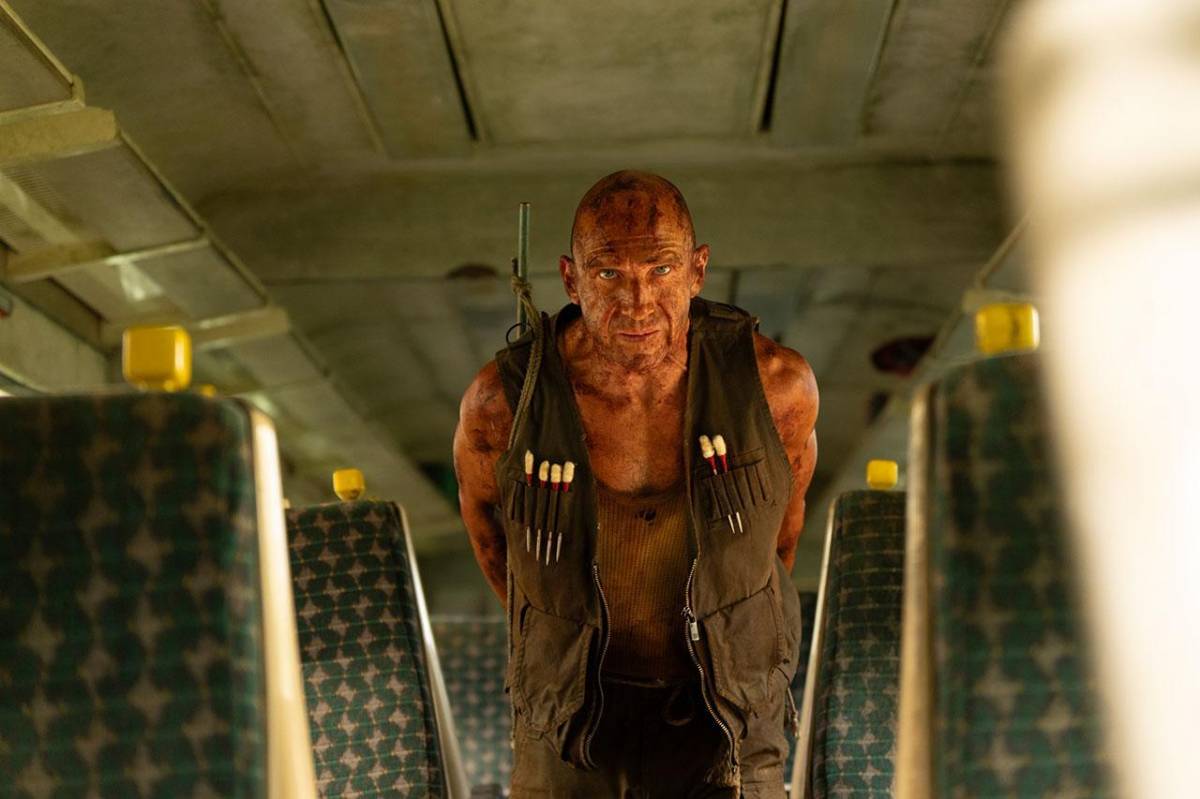 Ralph Fiennes, en un dels moments de la pel·lícula «28 Years Later: The Bone Temple»