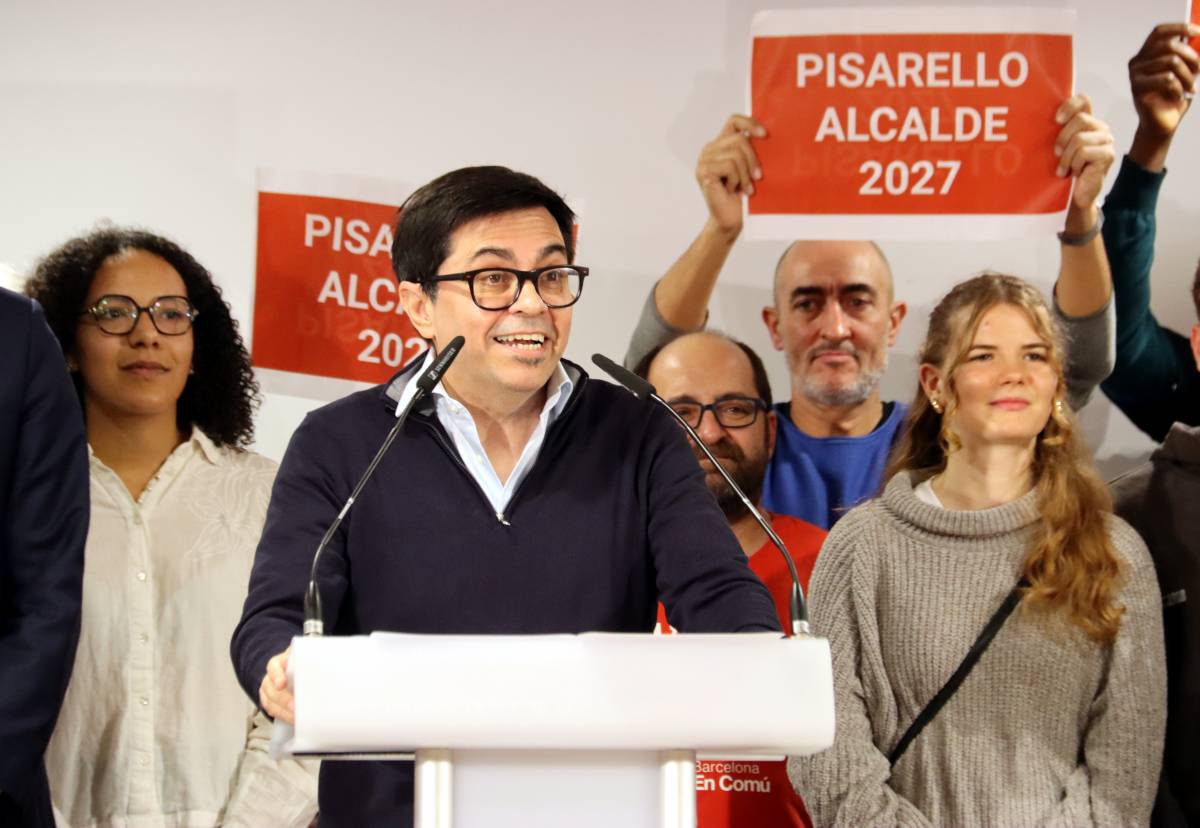 Gerardo Pisarello en la presentació de la seva candidatura a les primàries de BComú per ser el candidat a l'alcaldia  - Nazaret Romero / acn