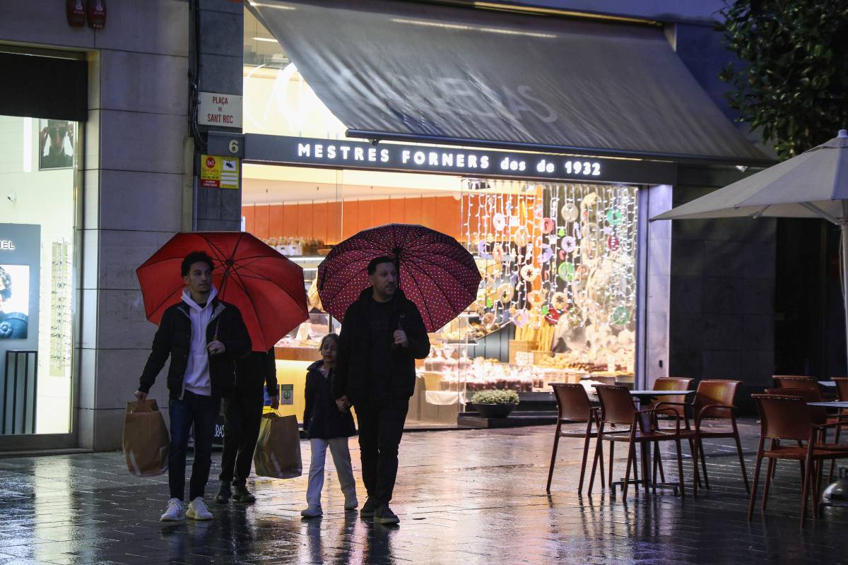 Dissabte plujós a Sabadell - VÍCTOR CASTILLO Dissabte plujós a Sabadell