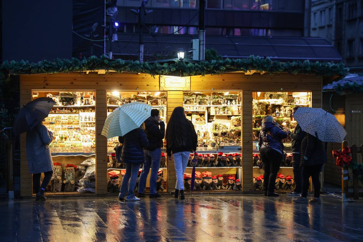 Dissabte plujós a Sabadell - VÍCTOR CASTILLO Dissabte plujós a Sabadell