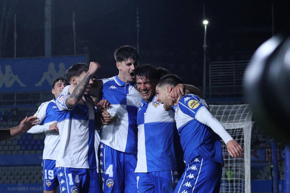 El CE Sabadell guanya el líder i marxa a l'aturada de Nadal a un punt de la primera posició