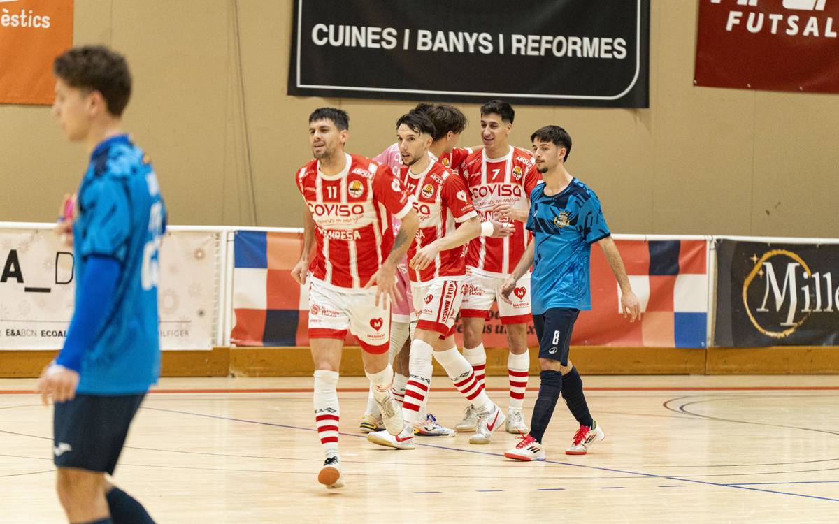 El Covisa Manresa tanca l'any amb una victòria sòlida al Pujolet davant el Montesión