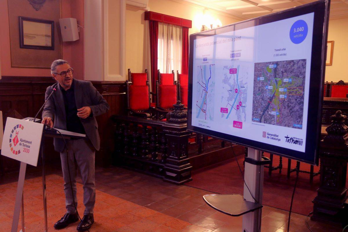 El Govern anuncia que Tortosa tindrà un tercer pont entre Jesús i Remolins