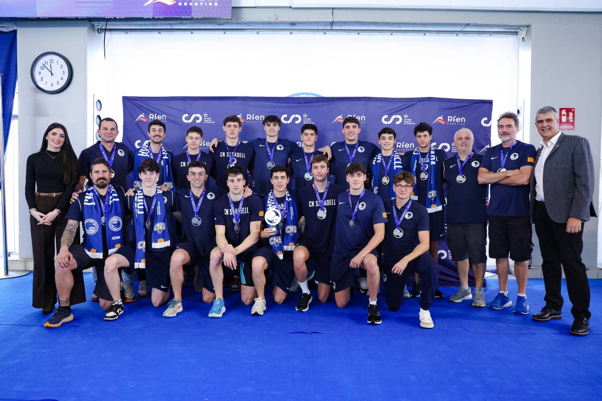 Doble podi del CN Sabadell a la Copa d'Espanya de clubs de Divisió d'Honor