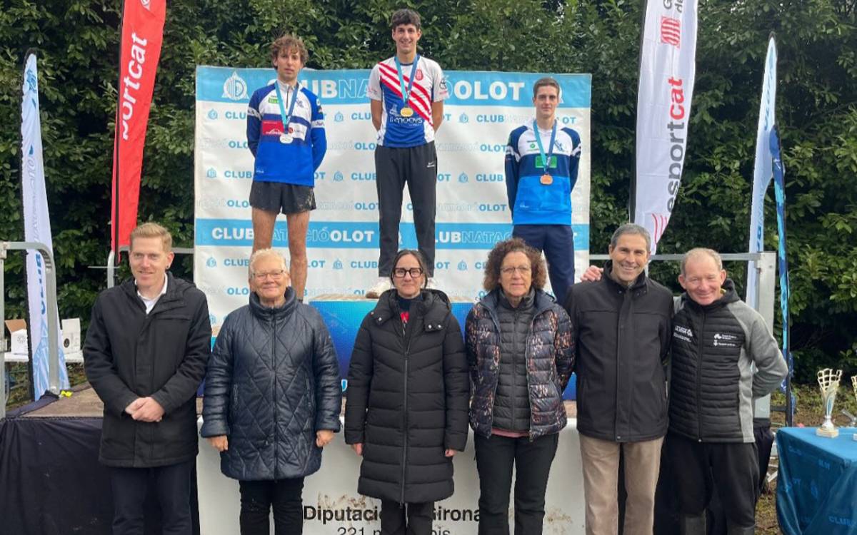 Gonçalo José Sousa es proclama campió de Catalunya sub23 de cros a Olot